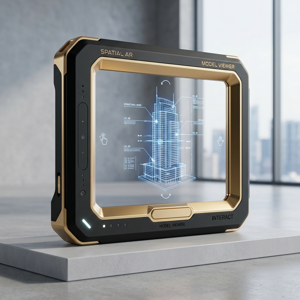 XR Frame interactive 3D picture frame augmented reality model